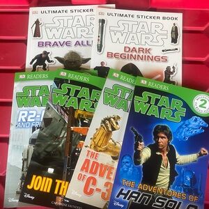 Vintage Star Wars Early Readers Lot of 5 books Only